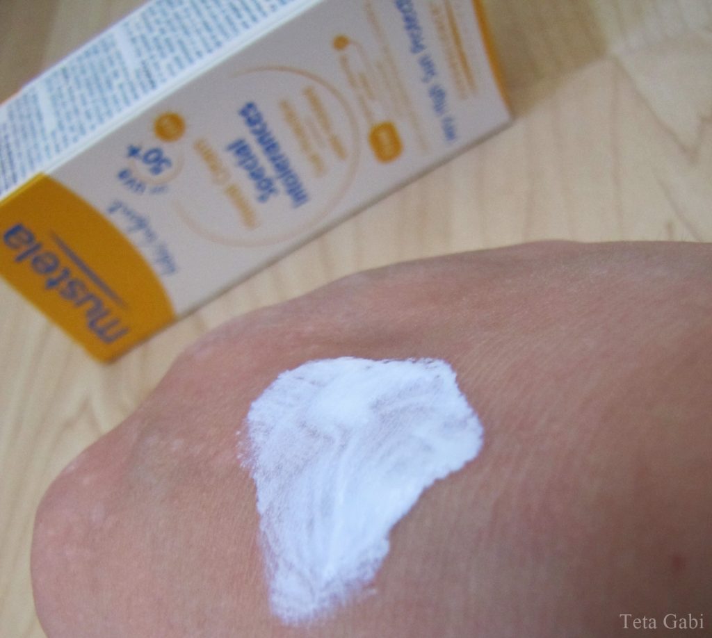 Mustela Mineralna Krema z zelo visoko stopnjo zascite SPF 50 by Teta Gabi